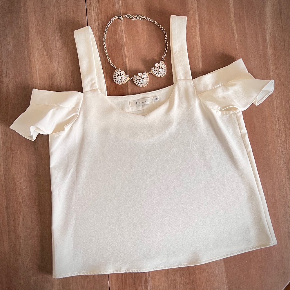 NWT Cold-Shoulder Camisole